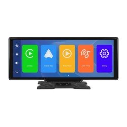 Monitor de Carro 10,26" Podofo A3247 Carplay e Android Auto