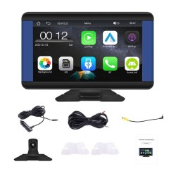 Monitor de Carro 7.0" Podofo A3431 Carplay&Android Auto