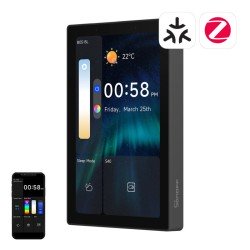 Painel Parede SONOFF Pro 120 Matter WiFi/Bluetooth/ZigBee Preto