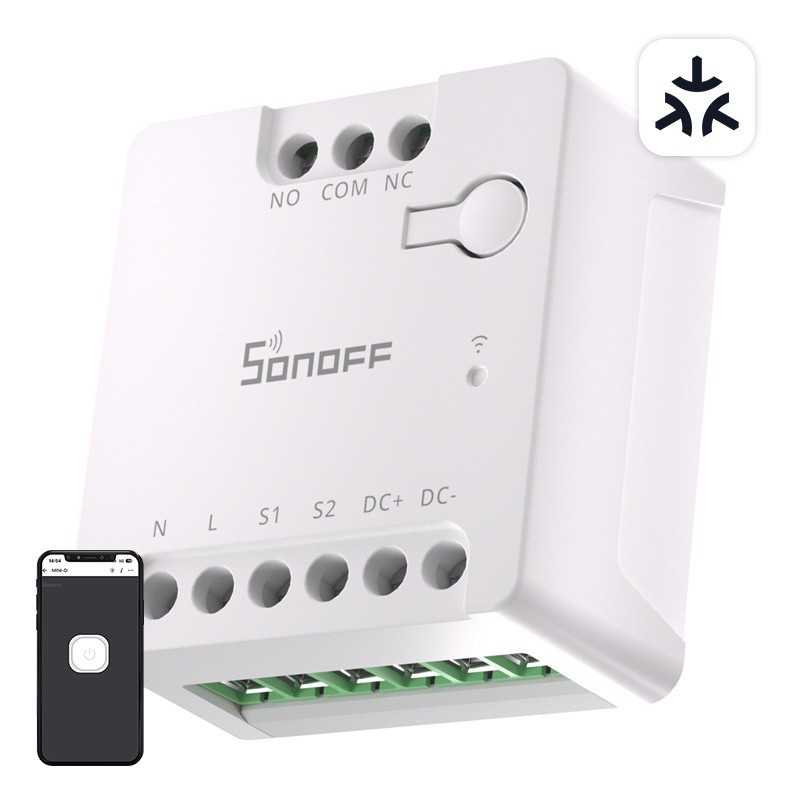 Smart Relé Switch SONOFF MINI-D Matter (AC/DC 12-48V)